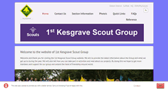 Desktop Screenshot of kesgravescouts.org.uk