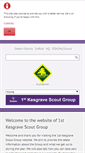 Mobile Screenshot of kesgravescouts.org.uk